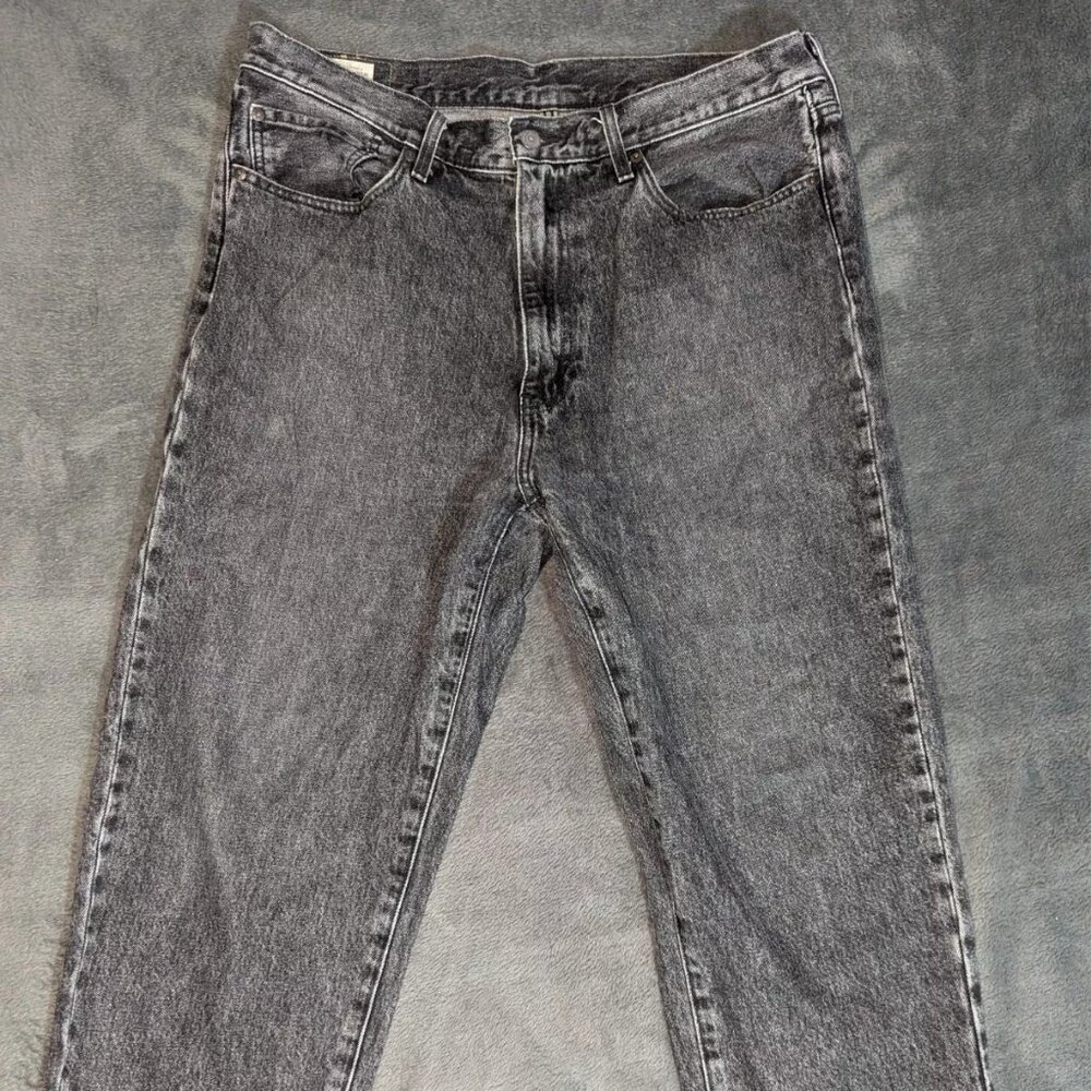 Levi’s Premium Ribcage Straight Ankle Jeans Button Fly 36 X 25